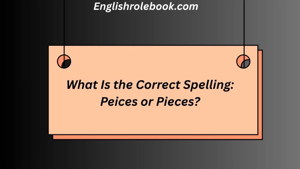 What Is the Correct Spelling